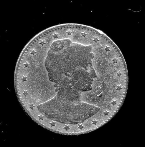 Moeda Brasil República 100 Réis 1901 Mcmi Níquel V54 - L.844