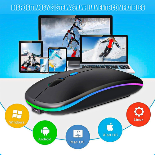 Mouse Inalambrico Mouse Bluetooth Mouse Inalambrico Recargab