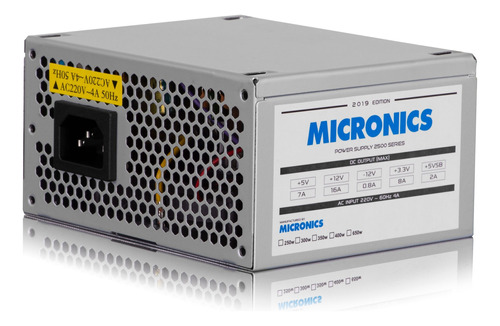 Fuente De Poder Micronics Atx Sx - 250w/650