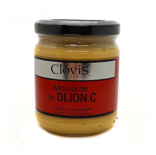 Mostaza Dijon C 200 Gr Marca Clovis France Origen Francia