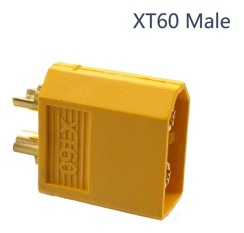 Imagen 6 de 8 de Pack 5 Pares 10pcs Conector Xt60 H/m Tipo Bala Baterías 65a