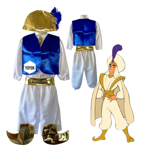 Disfraz De Aladin Cuentos Infantiles Personaje Aladin