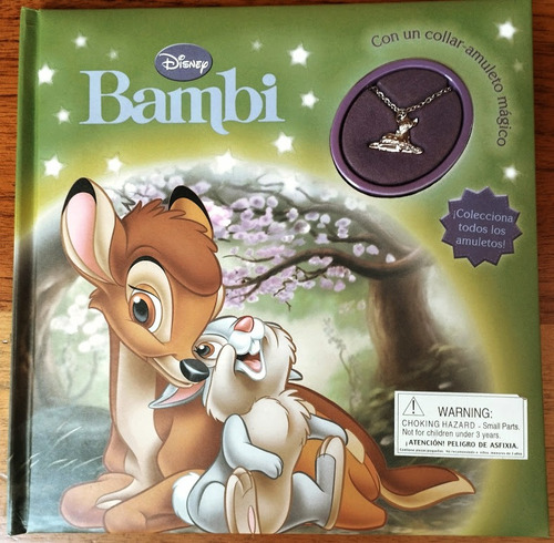 Disney. Bambi.  Cuento Con Cadena. Libro Nuevo