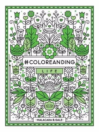 Imagen 1 de 3 de Coloreanding Life - Libro Para Colorear - V&r