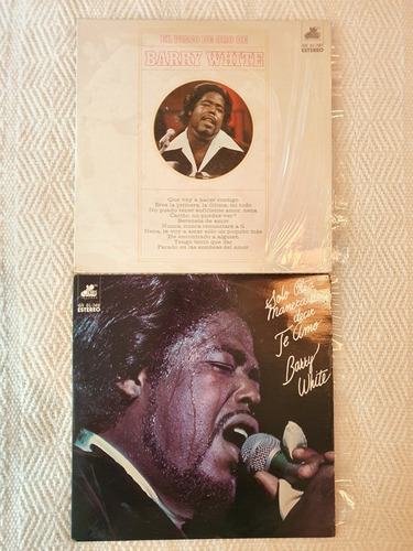 Barry White Lp Disco Acetato 