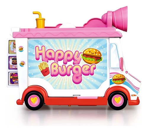 Pinypon Set Camión De Hamburguesas Con + De 20 Accesorios