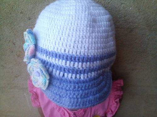 Gorra Niña De 3a5 Años Tejida (5000)