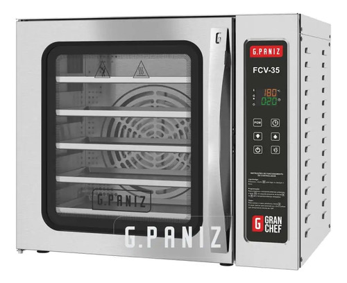 Horno Eléctrico Convección Acero Inoxidable G.paniz Fcv35