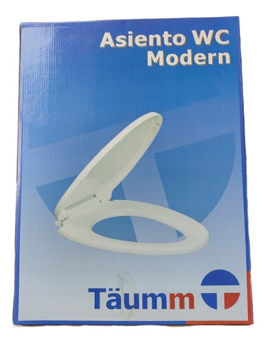 Asiento Wc Sanitario Moderno Cierre Lento Elongada Taumm