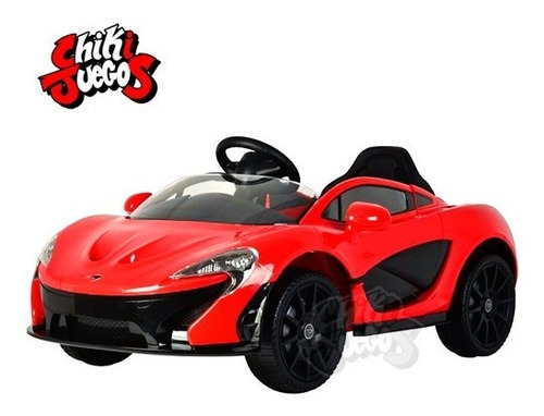 Carro A Bateria Niño Niña Mclaren Asientocuero Llantas Jebe