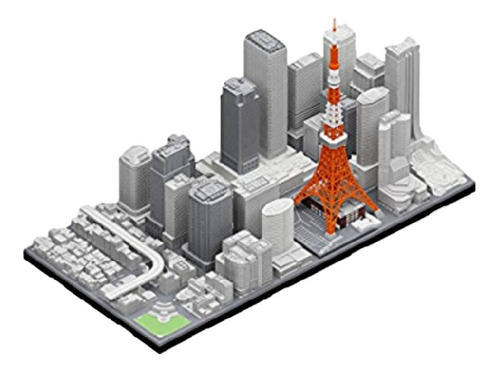 Ciudad De Tokyo Edificios Geocraper Escenario 1mt Wyc