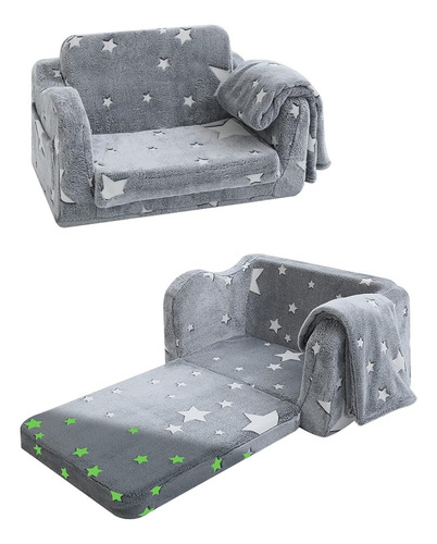 ~? Memorecool Kids Couch, Plegable Flip Out Kids Sofa Chair 