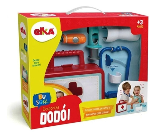 Kit De Doctor De Juguete Elka Mundo Magico