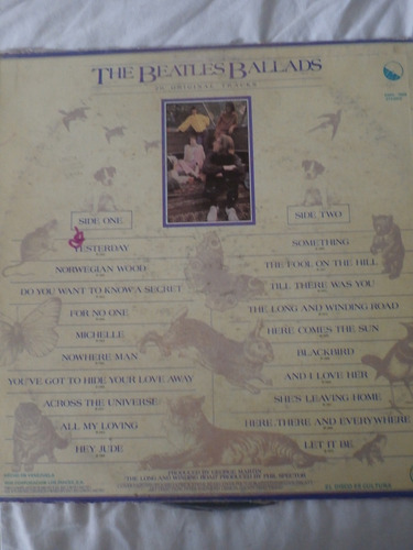 Discos Lp The Beatles Ballads/ 20 Exitos De Oro (Usado)