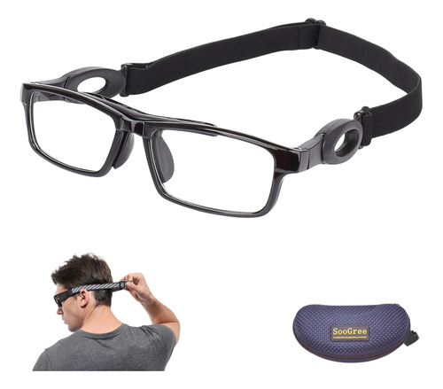 Soogree Gafas De Seguridad Deportivas, Gafas Protectoras Par