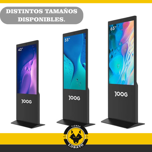 Pantalla Publicitaria 65° Totem Led Wifi Ideal Exposiciones