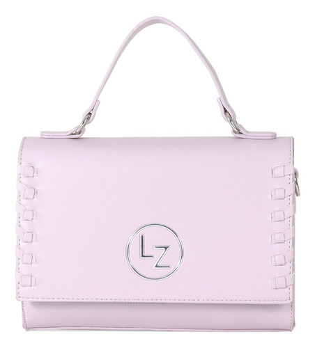 Bolsa Briefcase Para Mujer Lucentzza Atemporal Color Lila