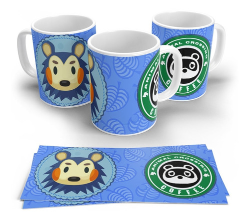 Pili Mabel Erizo Taza Tazón Mug Animal Crossing New Horizons