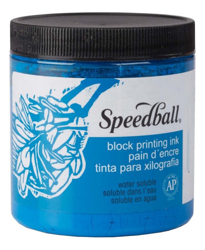 Tinta Para Xilografía Speedball 236ml Acrílica