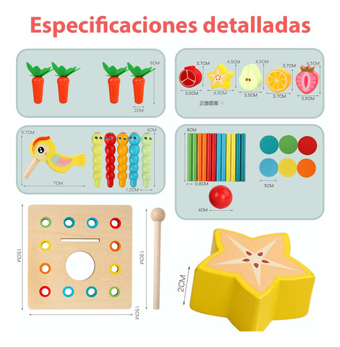 Juguetes De Estimulación Temprana Para Niños, Juego 10 En 1