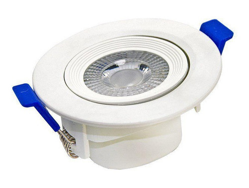  JNG Spot De Led Embutir Redondo 7w Branco Bivolt Branco Jsr