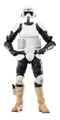 Figura Star Wars Episodio 6 Black Series Piloto De Moto 