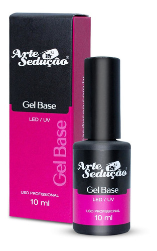 Gel Base Transparente Para Unhas De Gel 10ml, Arte Sedução