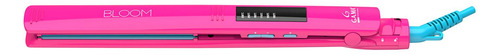 Plancha Alisador De Pelo Gama Elegance Led Bloom Rosa