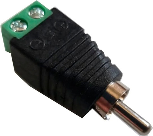 Conector De Corriente Rca Macho 50 Pzas A49