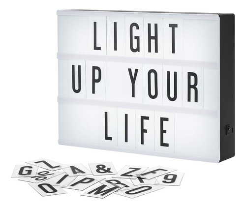 My Cinema Lightbox Caja Luz Led Original Marquesina 100 Usb