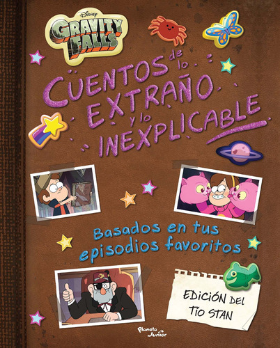 Gravity Falls. Cuentos De Lo Extraño Y Lo Inexplicable, De Disney. Serie Disney Editorial Planeta Infantil México, Tapa Blanda En Español, 2021