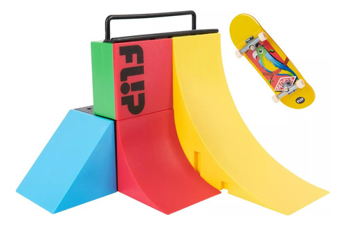 Finger Skate Tech Deck X-connect Rampa Con Patineta