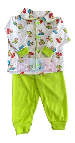 Pijama Para Bebe Niño Niña Varios Colores 2 Pzas Suave