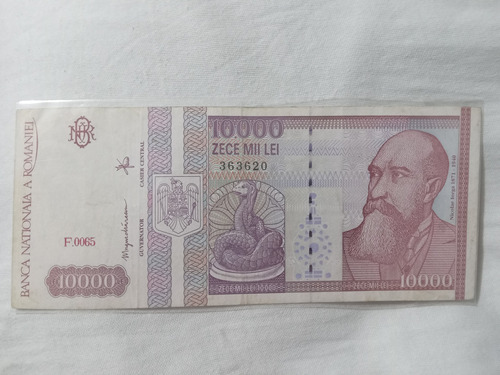 Billete De Rumania 10000 Lei 