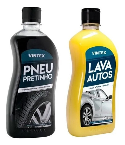 Lava Autos Shampoo Ph Neutro+pneu Pretinho Super Concentrado