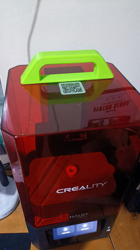 Impressora 3d Resina Creality Halot One Upgrades + Resina Vermelho (Usado)