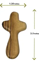 Comprar Mini Cruz De Mano, Para Recuerdos De Bautizos O Comunión