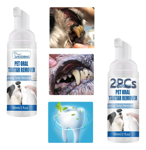 Removedor De Tártaro Para Dentes Caninos Halitose Cleanse X2