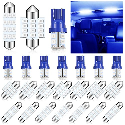 Tallew Juego De 24 Bombillas Led Para Luz De Techo T10 31 Mm