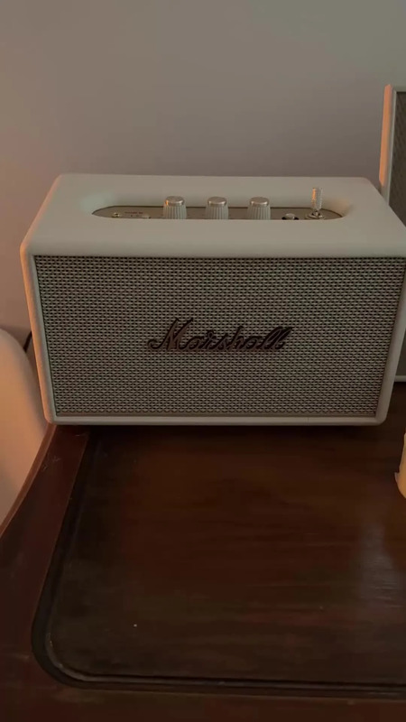 Marshall Acton Iii Bluetooth Home Caixa Som Cream Creme