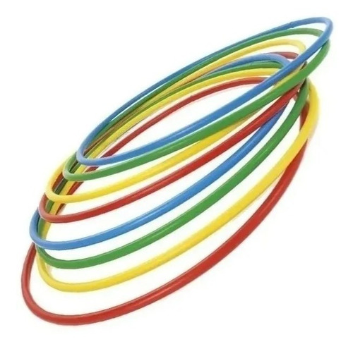 Imagen 5 de 7 de Conos X5 20 Cm De Alto Flexible Entrenamiento Coordinacion