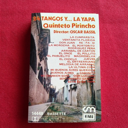 24 Tangos Y La Yapa Quinteto Pirincho Oscar Bassil Promocio.