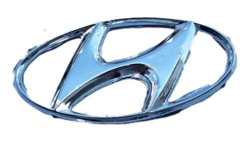 Emblema Logo Hyundai Mide 9.5 X 4.7 Cms 