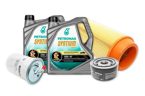 Kit Filtros + Aceite Syntium Chevrolet Blazer Mwm 2.8td 02