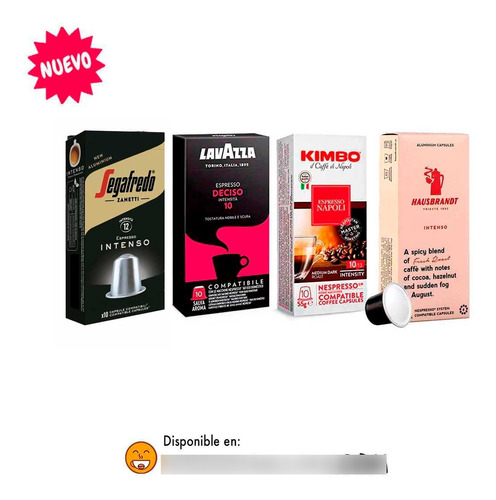 Pack 40 Cápsulas De Café Italianas Para Nespresso® 