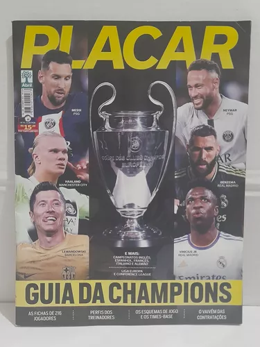 PLACAR CHAMPIONS LEAGUE GUIDE 2022 2023 PLAYERS PROFILES Brazil Soccer  Magazine