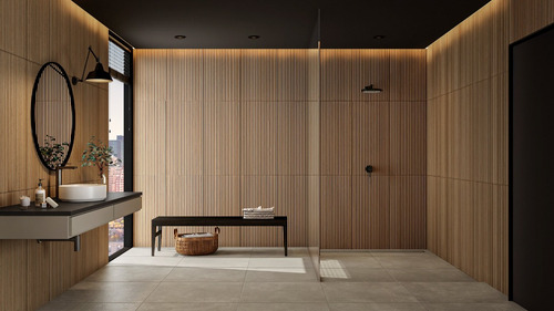 Pointer 80x80 Concreto Gris Mate 1ra Piso Pared Rectificado