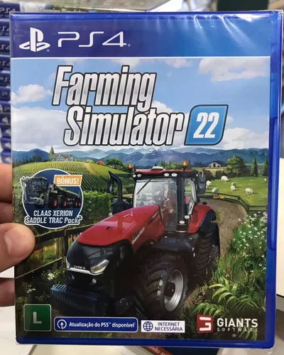 Jogo Farming Simulator 15 Ps4 Mídia Física Simulador Fazenda