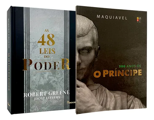 comprar As 48 Leis Do Poder + O Príncipe - 2 Livros Físicos