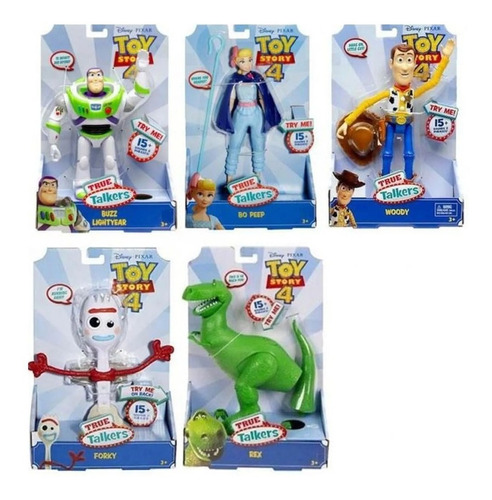 Figuras Muñecos Parlantes De Lujo - Toy Story 4 